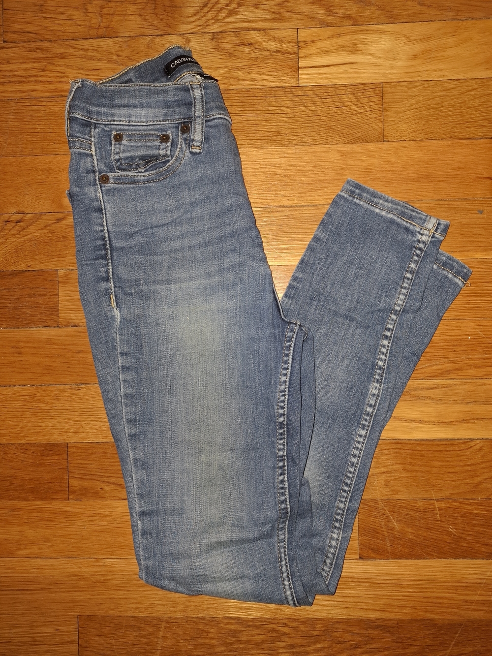Calvin Klein Jeans Women's Light Blue Skinny Jeans